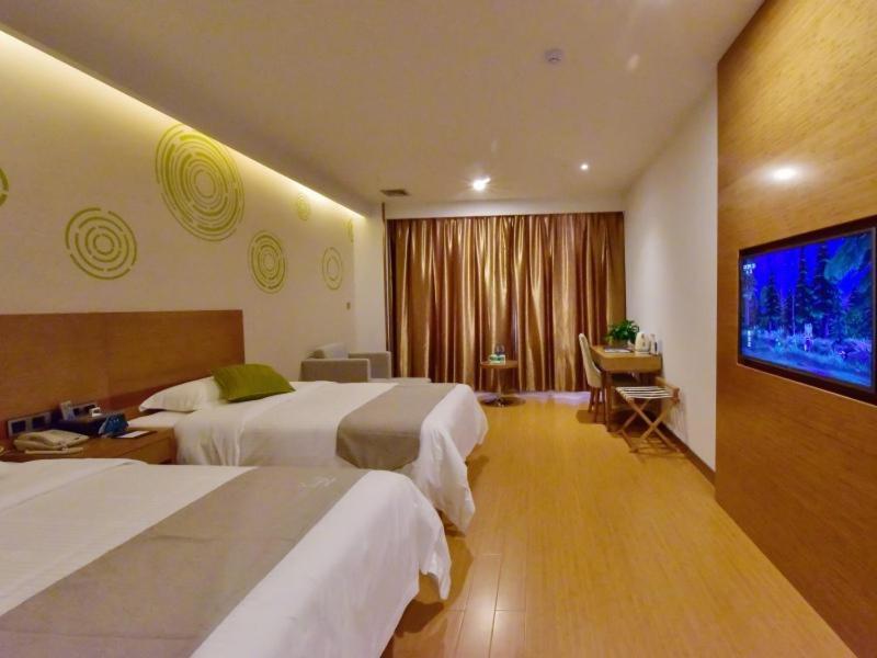 Greentree Inn Huanggang Qichun County Ouyada Square Express Hotel Buitenkant foto