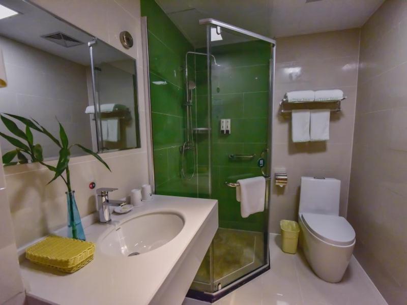 Greentree Inn Huanggang Qichun County Ouyada Square Express Hotel Buitenkant foto