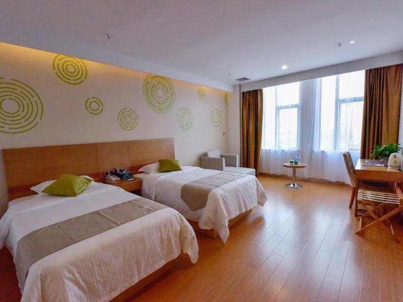 Greentree Inn Huanggang Qichun County Ouyada Square Express Hotel Buitenkant foto